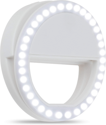 Selfie Ring Light,HONGDAYI Clip-on Selfie Light for Phone Camera
