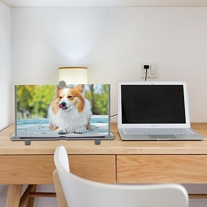 16" Mobile Phone Screen Magnifier,3D HD Mobile Phone Magnifier Projector Screen for Movies, Videos, Foldable Phone Stand with Screen Amplifier,Supports All Smartphones (White, 16 inches) - Image 4