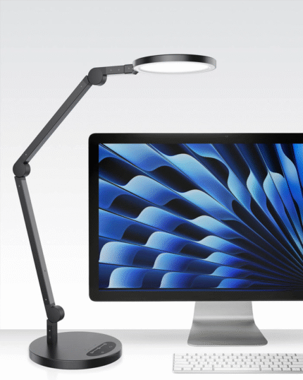 Edge Light 2.0 with Base Black LED Desk Lamp